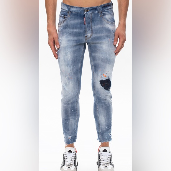 Dsquared2 Skater Mens Jeans Size 50/34 - Picture 2 of 12